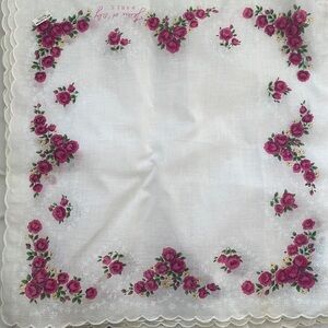 Vintage Jean d'orly Paris hankerchief